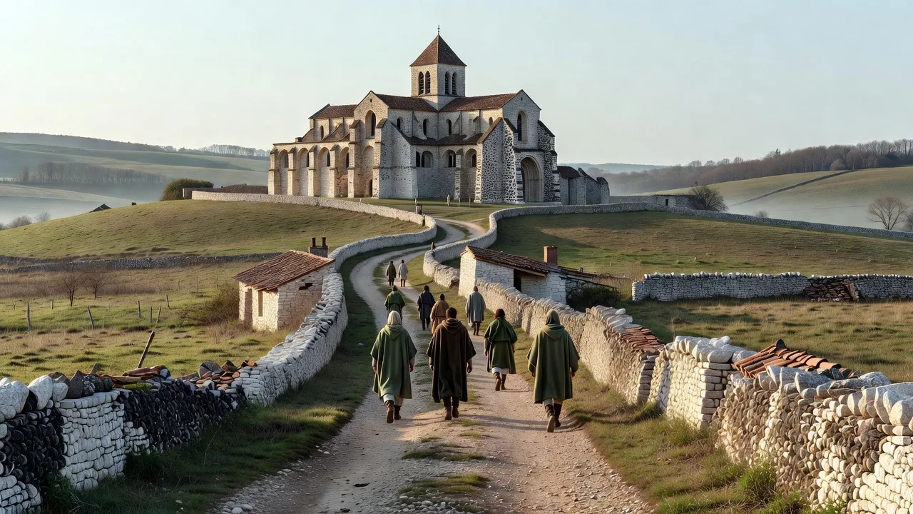 Pèlerinage traditionnel vers l'abbatiale Saint-Germer-de-Fly